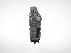 batman canister from the movie batman vs superman 3d print model 3Dプリントモデル