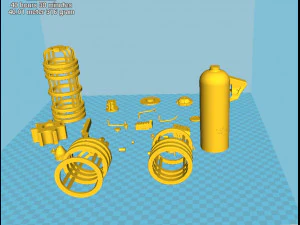 batman canister from the movie batman vs superman 3d print model 3D Print Model