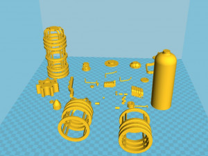 batman canister from the movie batman vs superman 3d print model 3Dプリントモデル