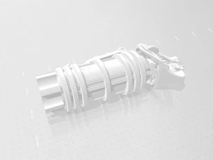 batman canister from the movie batman vs superman 3d print model 3D Print Model