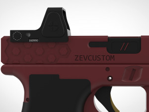 deadshot pistol from the movie suicide squad 2016 3D Print Model