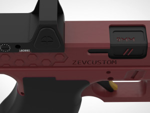 deadshot pistol from the movie suicide squad 2016 3D Print Model