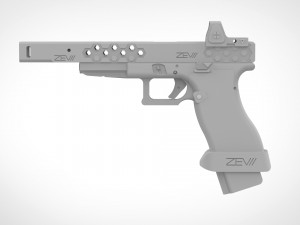 deadshot pistol from the movie suicide squad 2016 3D Print Model