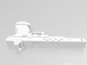 deadshot pistol from the movie suicide squad 2016 3D Print Model