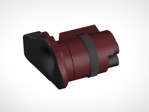 deadshot monocle from the movie suicide squad 3d print model 3D Print Model