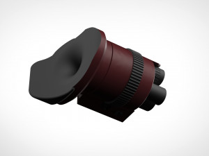 deadshot monocle from the movie suicide squad 3d print model 3D Print Model
