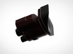 deadshot monocle from the movie suicide squad 3d print model 3D Print Model