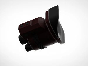 deadshot monocle from the movie suicide squad 3d print model 3D Print Model