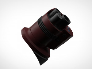 deadshot monocle from the movie suicide squad 3d print model 3D Print Model