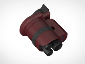 deadshot monocle from the movie suicide squad 3d print model 3D Print Model