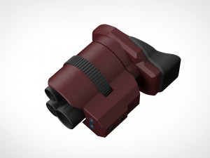 deadshot monocle from the movie suicide squad 3d print model 3D Print Model