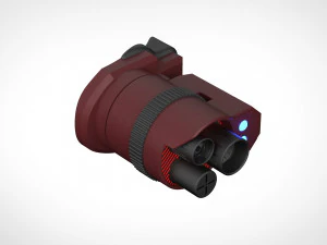 deadshot monocle from the movie suicide squad 3d print model 3D Print Model