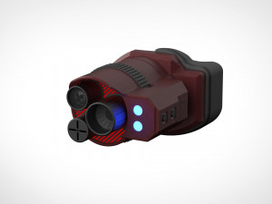 deadshot monocle from the movie suicide squad 3d print model 3D Print Model