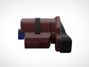 deadshot monocle from the movie suicide squad 3d print model 3D Print Model
