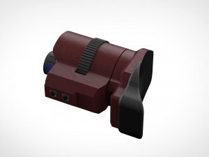 deadshot monocle from the movie suicide squad 3d print model 3D Print Model
