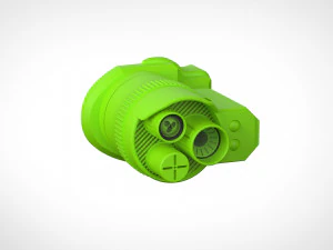 deadshot monocle from the movie suicide squad 3d print model 3D Print Model
