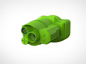 deadshot monocle from the movie suicide squad 3d print model 3D Print Model