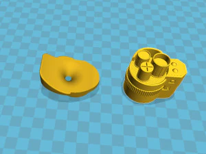 deadshot monocle from the movie suicide squad 3d print model 3D Print Model