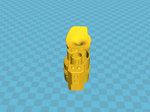 deadshot monocle from the movie suicide squad 3d print model 3D Print Model
