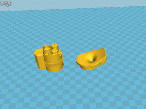 deadshot monocle from the movie suicide squad 3d print model 3D Print Model