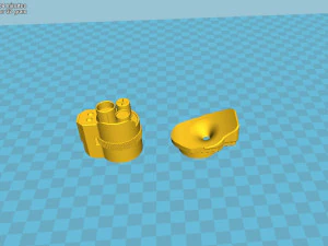 deadshot monocle from the movie suicide squad 3d print model 3D Print Model