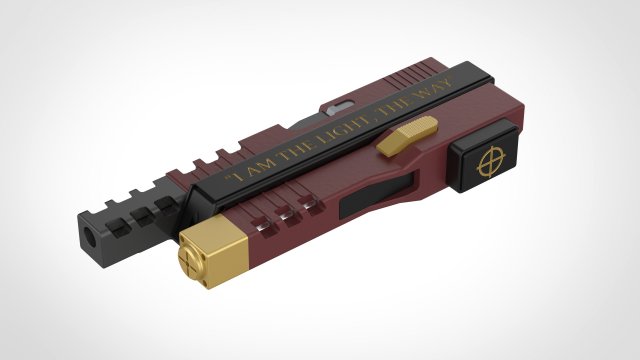deadshot wirst magnums from the movie suicide squad 2016 3D Принт Модель .c4d .max .obj .3ds .fbx .stl .blend 