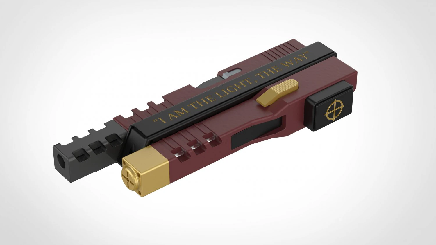 deadshot wirst magnums from the movie suicide squad 2016 3D Print Model .c4d .max .obj .3ds .fbx .stl .blend
