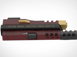 deadshot wirst magnums from the movie suicide squad 2016 3D Принт Модель