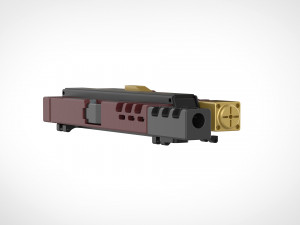 deadshot wirst magnums from the movie suicide squad 2016 3D Принт Модель