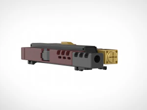 deadshot wirst magnums from the movie suicide squad 2016 3D Print Model