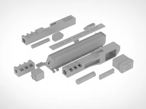 deadshot wirst magnums from the movie suicide squad 2016 3D Print Model