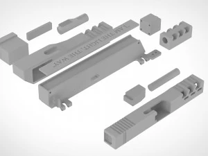 deadshot wirst magnums from the movie suicide squad 2016 3D Print Model