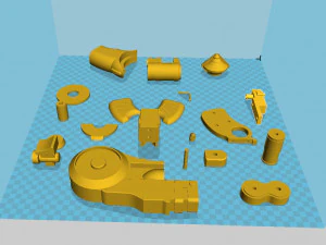 remote electrical charge from the video game batman arkham city 3D Print Model