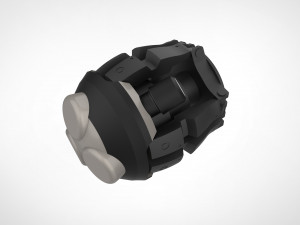 sticky bomb from the movie batman v superman dawn of justice 3D-printmodel