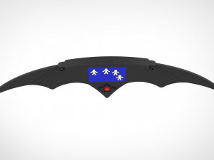 remote batarang from the movie batman returns 1992 3D Print Model