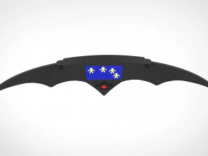 remote batarang from the movie batman returns 1992 3D Print Model