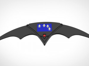 remote batarang from the movie batman returns 1992 3D Print Model