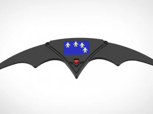 remote batarang from the movie batman returns 1992 3D Print Model