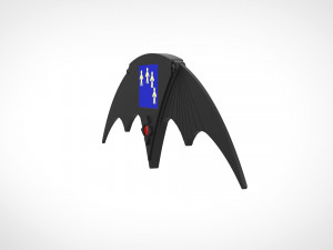 remote batarang from the movie batman returns 1992 3D Print Model