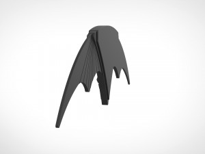 remote batarang from the movie batman returns 1992 3D Print Model