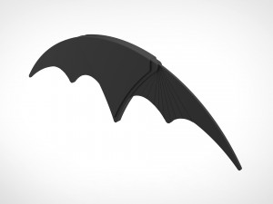 remote batarang from the movie batman returns 1992 3D Print Model