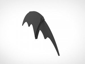 remote batarang from the movie batman returns 1992 3D Print Model