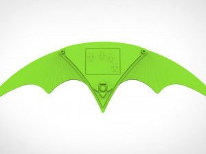 remote batarang from the movie batman returns 1992 3D Print Model
