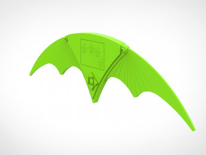 remote batarang from the movie batman returns 1992 3D Print Model
