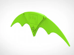 remote batarang from the movie batman returns 1992 3D Print Model