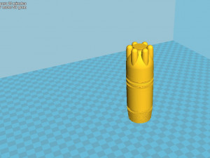 glue grenade from the video game batman arkham origins 3D Принт Модель
