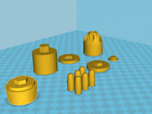 glue grenade from the video game batman arkham origins 3D Принт Модель
