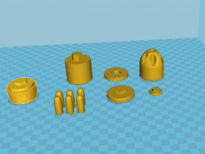 glue grenade from the video game batman arkham origins 3D Принт Модель