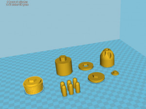 glue grenade from the video game batman arkham origins 3D Принт Модель