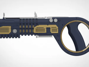 bloodsport rotating from the movie suicide squad 2021 3D Print Model